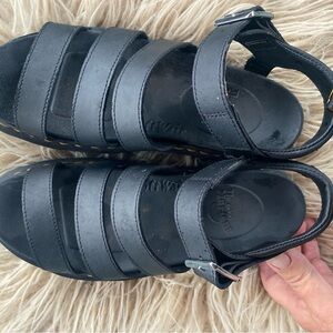 Doc Martens Blaire Black Strappy Sandals